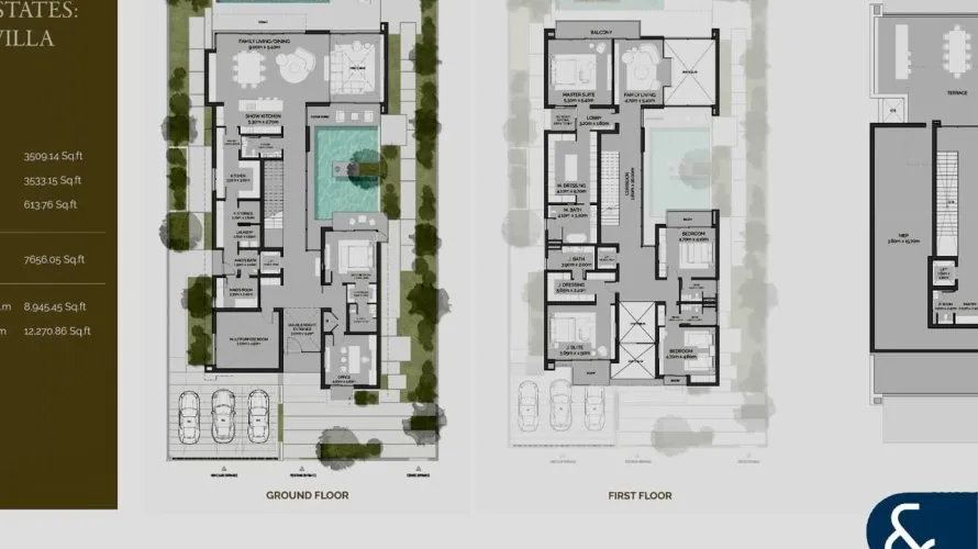 Villa de 5 dormitorios en Jumeirah Golf Estates, UAE No. 2258 № 8