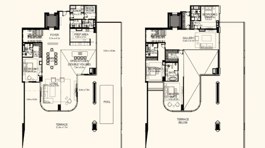 Apartamento de 2 dormitorios en Palm Jumeirah, UAE No. 2050 № 6