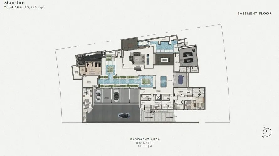 Villa de 5 dormitorios en Dubai, UAE No. 2360 № 27