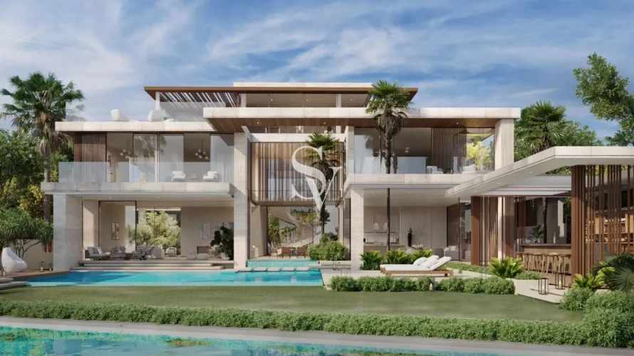 Villa de 5 dormitorios en Tilal Al Ghaf, UAE No. 1451 № 18