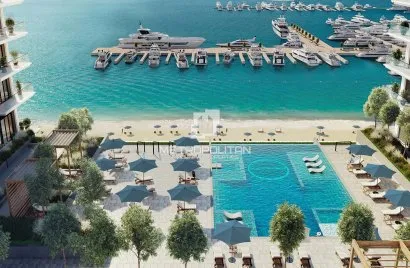 Apartamento de 4 dormitorios en EMAAR Beachfront, UAE No. 1562