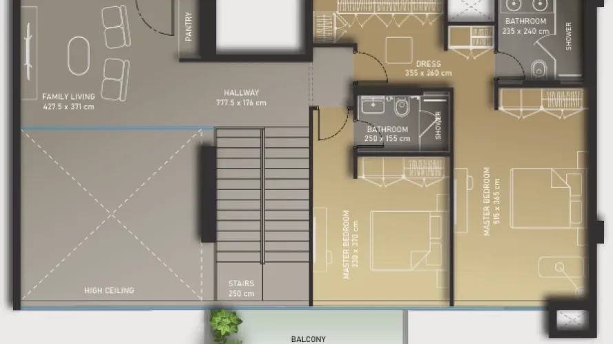 Apartamento de 4 dormitorios en Dubai, UAE No. 614 № 18