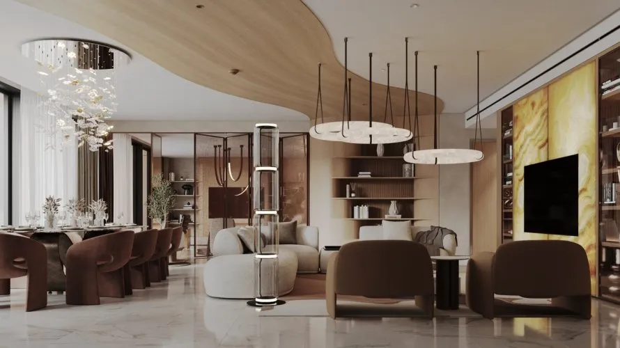 Apartamento de 4 dormitorios en Atlantis The Royal Residences, UAE No. 671 № 15