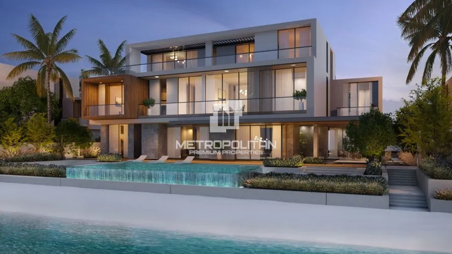 Villa de 7 dormitorios en Palm Jebel Ali, UAE No. 1656