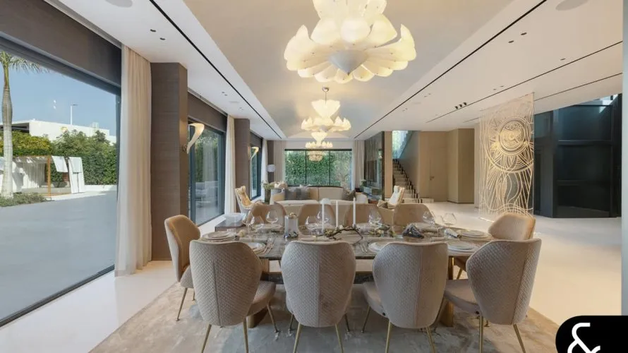 Villa de 5 dormitorios en Al Barari, UAE No. 1707 № 3