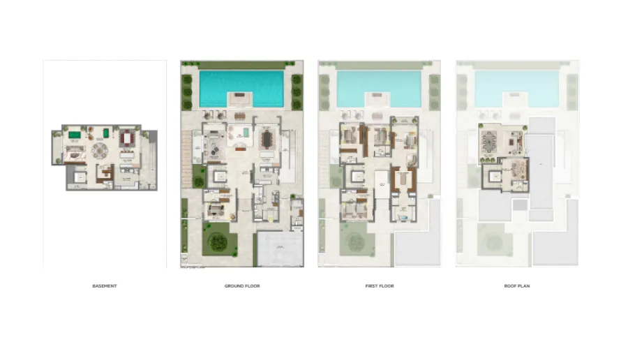 Villa de 5 dormitorios en Dubai Land, UAE No. 2027 № 4