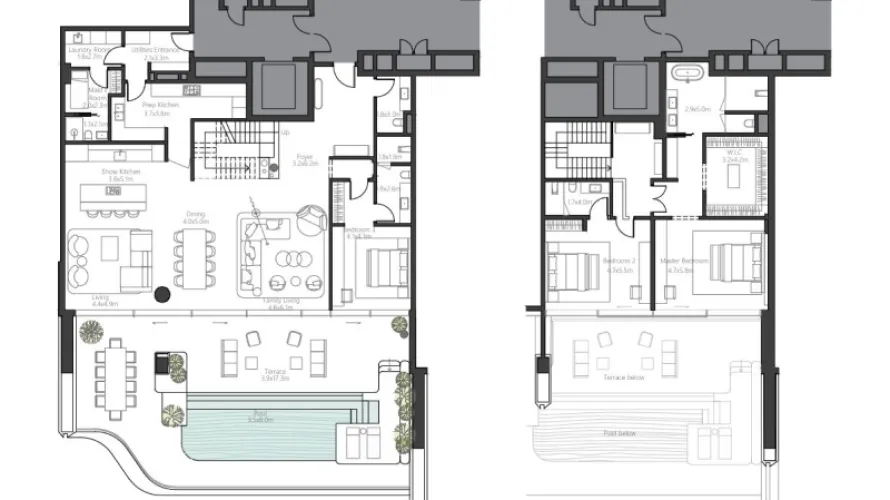 Apartamento de 2 dormitorios en Palm Jumeirah, UAE No. 2053 № 12