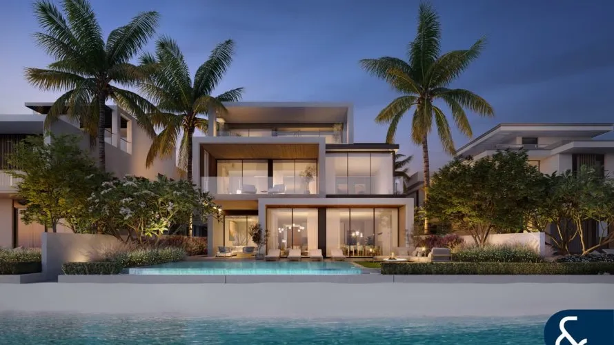 Villa de 5 dormitorios en Palm Jebel Ali, UAE No. 1701
