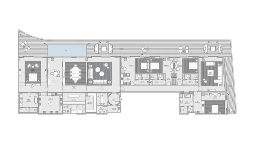 Apartamento de 2 dormitorios en Palm Jumeirah, UAE No. 2046 № 7