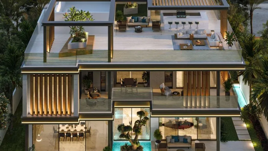 Villa de 5 dormitorios en Jumeirah Islands, UAE No. 2041 № 1