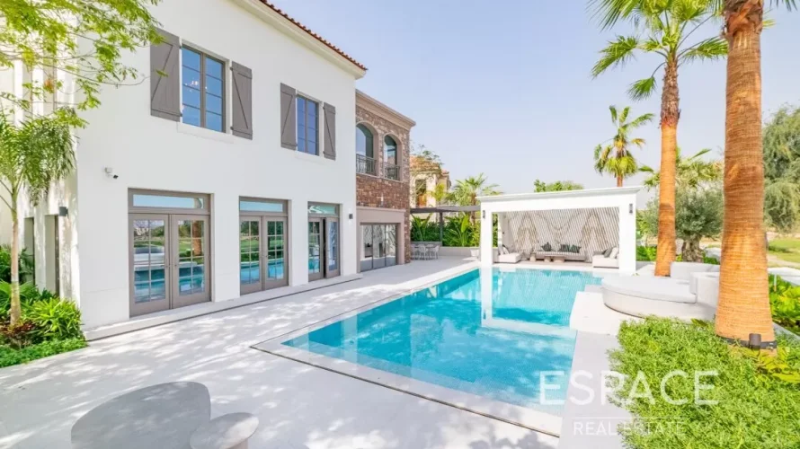 Villa de 5 dormitorios en Jumeirah Golf Estates, UAE No. 1273 № 17