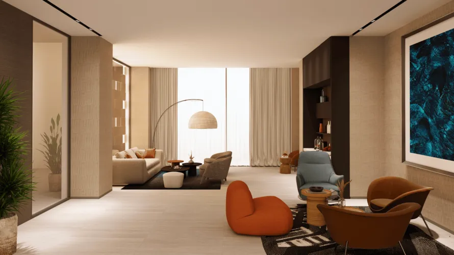 Apartamento de 4 dormitorios en Dubai, UAE No. 614 № 3