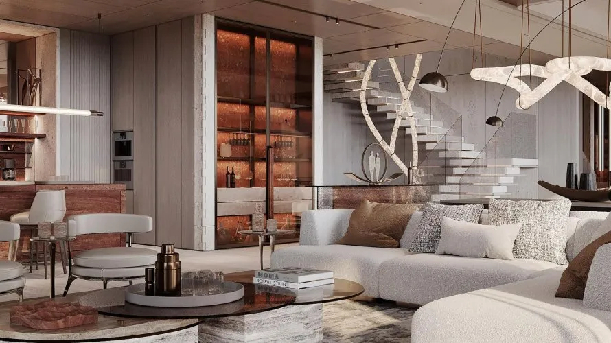 Apartamento de 2 dormitorios en Palm Jumeirah, UAE No. 698 № 2