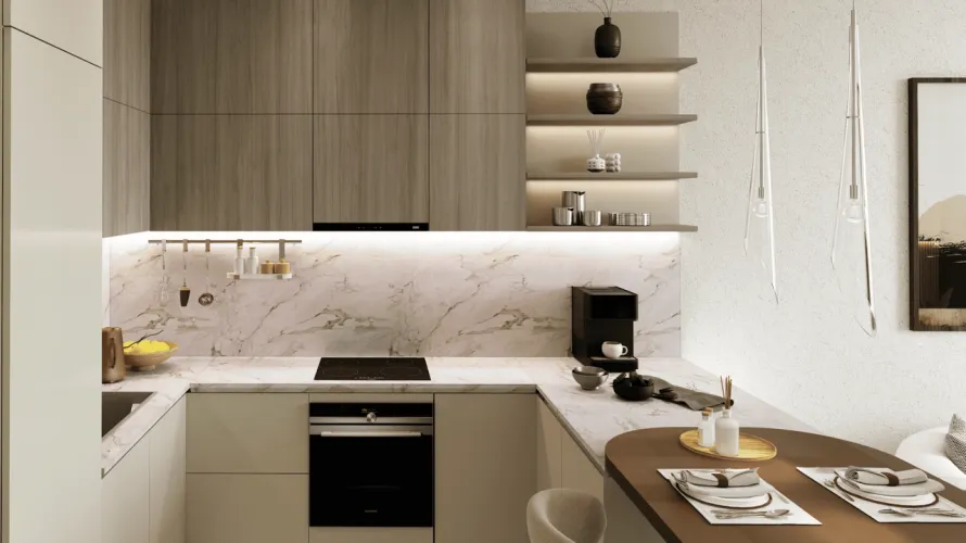 Apartamento de 4 dormitorios en Dubai, UAE No. 614 № 2