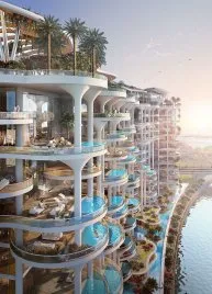 Apartamento de 1 dormitorio en Dubai, UAE No. 2063
