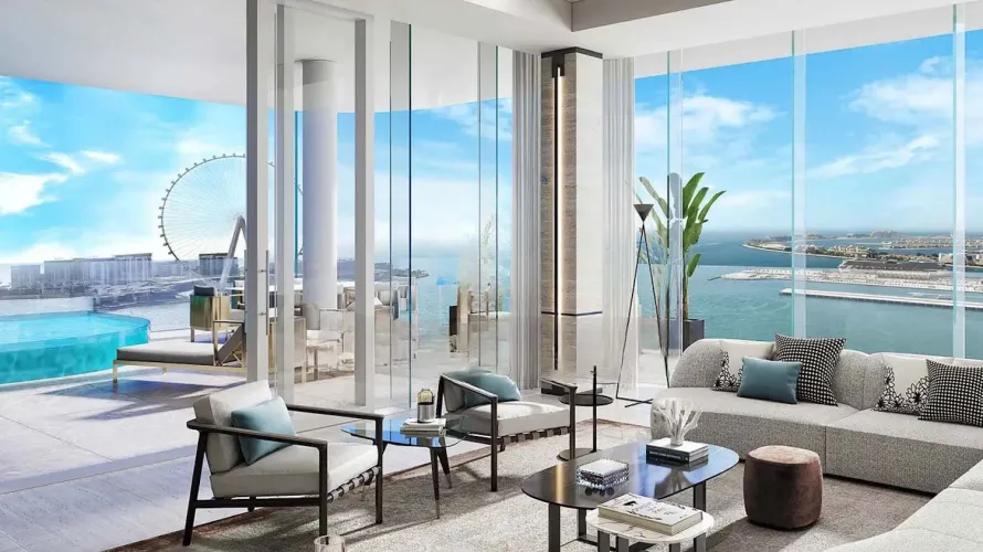 Apartamento de 3 dormitorios en Dubai, UAE No. 406