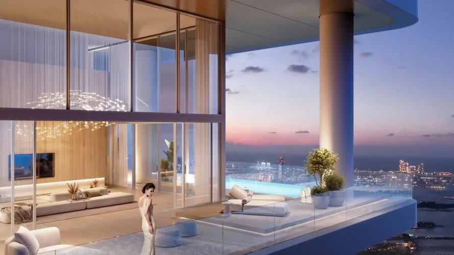 Apartamento de 3 dormitorios en Dubai, UAE No. 1021