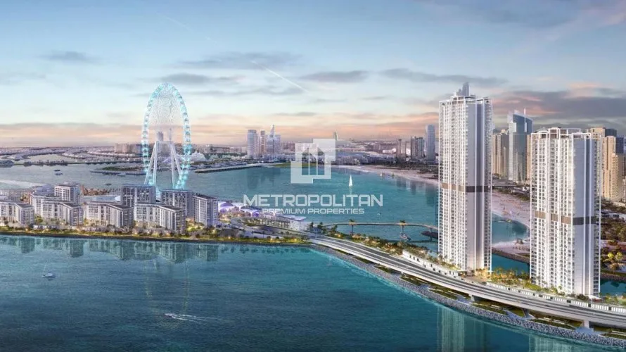 Apartamento de 4 dormitorios en Bluewaters, UAE No. 524 № 2