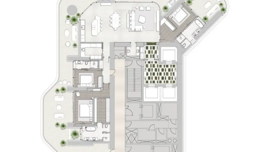 Apartamento de 3 dormitorios en Business Bay, UAE No. 2640 № 4