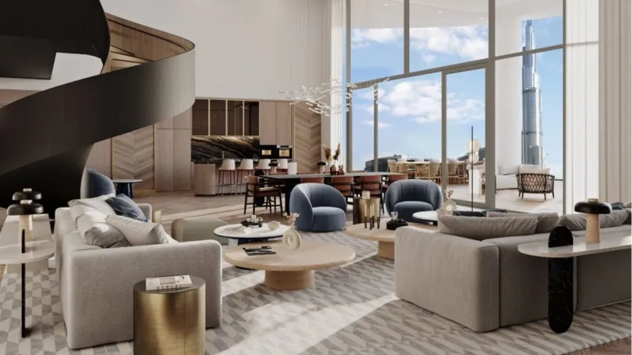 Apartamento de 4 dormitorios en Business Bay, UAE No. 292 № 2