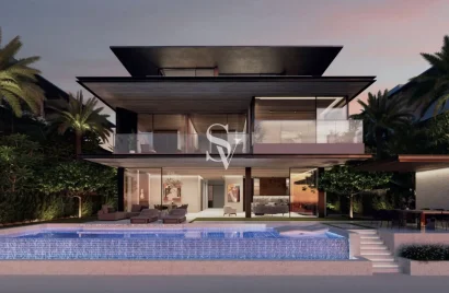 Villa de 7 dormitorios en Palm Jebel Ali, UAE No. 1394