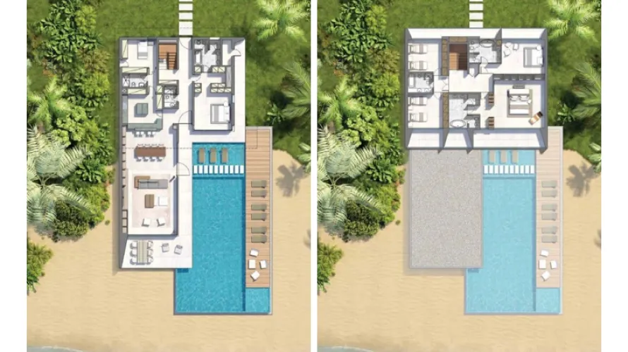 Villa de 4 dormitorios en The World Islands, UAE No. 2059 № 4