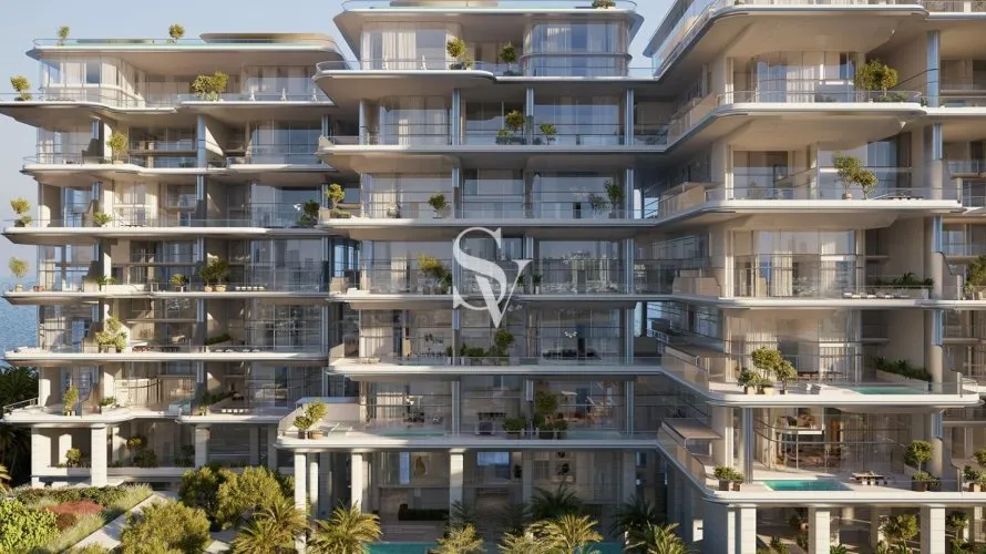 Dúplex de 4 dormitorios en The Crescent, UAE No. 3177 № 9