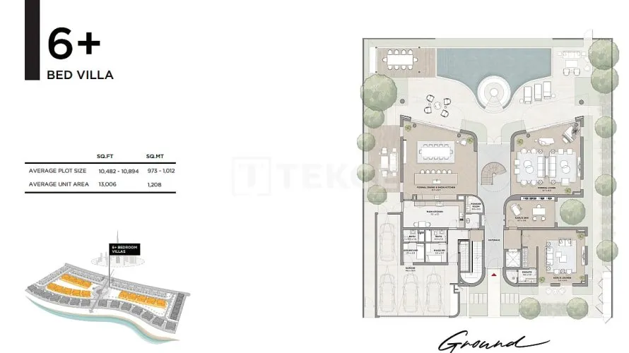 Villa de 6 dormitorios en Meydan, UAE No. 3079 № 26