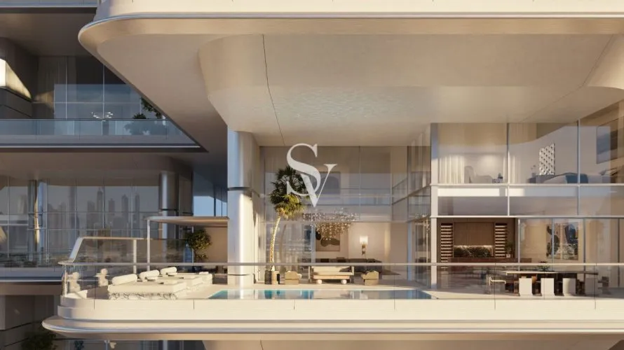 Dúplex de 4 dormitorios en The Crescent, UAE No. 3177 № 7