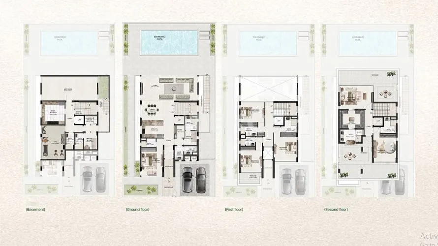 Villa de 6 dormitorios en Dubai, UAE No. 3117 № 17