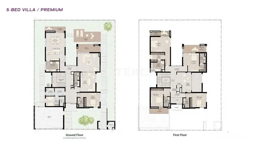 Villa de 6 dormitorios en Dubai Land, UAE No. 3265 № 1