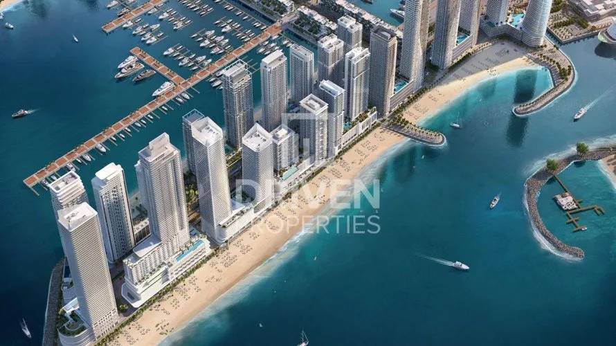 Ático de 4 dormitorios en EMAAR Beachfront, UAE No. 3870 № 10