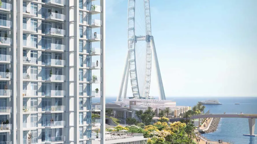 Apartamento de 4 dormitorios en Bluewaters, UAE No. 4474 № 1