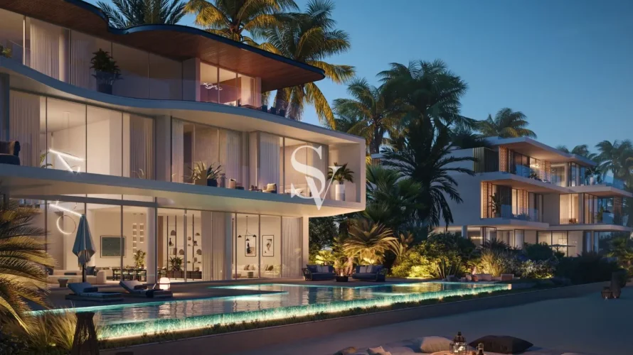 Villa de 6 dormitorios en Palm Jebel Ali, UAE No. 4201