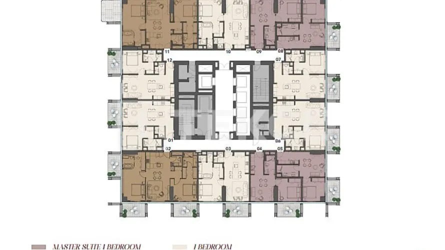 Dúplex de 4 dormitorios en Mohammed Bin Rashid City, UAE No. 4718 № 8