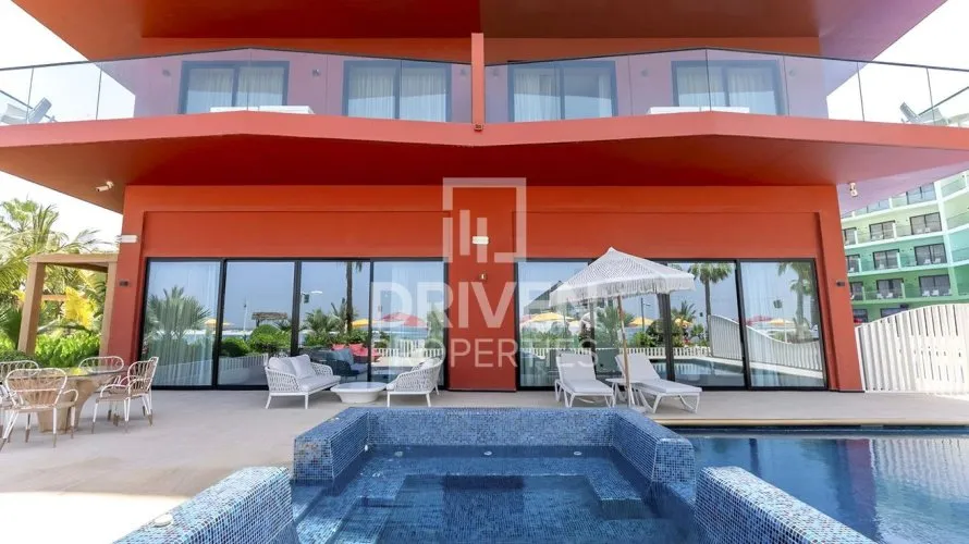 Apartamento de 1 dormitorio en The Heart of Europe, UAE No. 4628