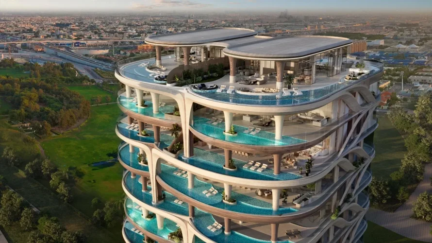 Penthouse de 3 chambres à Dubai, UAE No. 1964 № 4