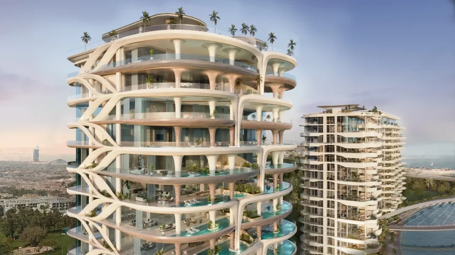Penthouse de 3 chambres à Dubai, UAE No. 1964