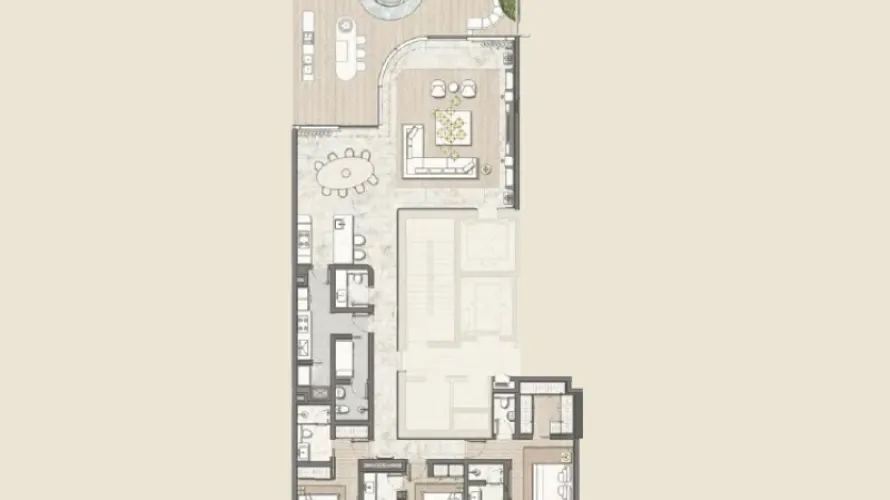 Penthouse de 3 chambres à Al Safa, UAE No. 2067 № 4