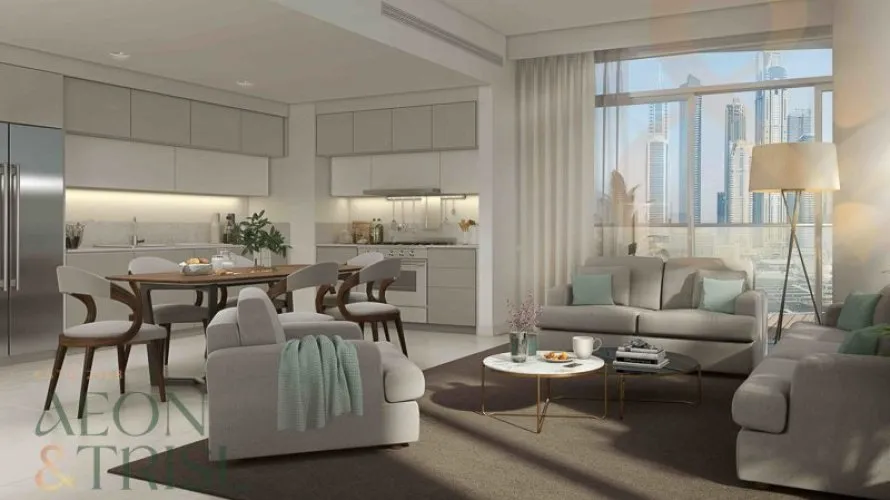 Penthouse de 4 chambres à EMAAR Beachfront, UAE No. 1216