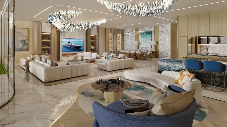 Penthouse de 5 chambres à Palm Jumeirah, UAE No. 799 № 1