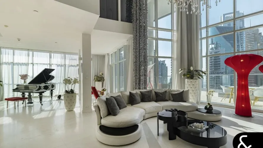 Penthouse de 4 chambres à Dubai Marina, UAE No. 2291