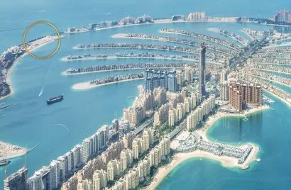 Penthouse de 4 chambres à SIX SENSES RESIDENCES Dubai Marina, UAE No. 1343