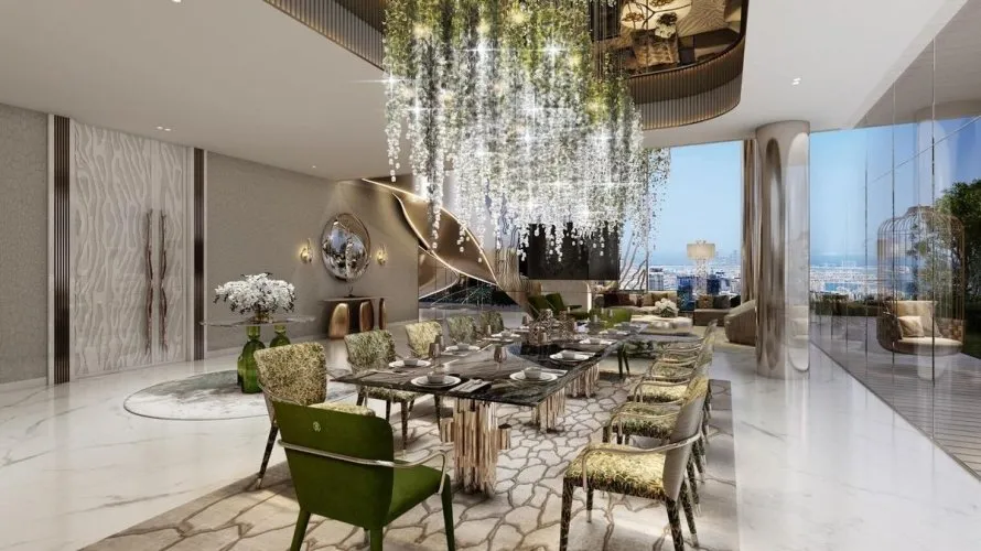 Penthouse de 4 chambres à Dubai Harbour, UAE No. 830