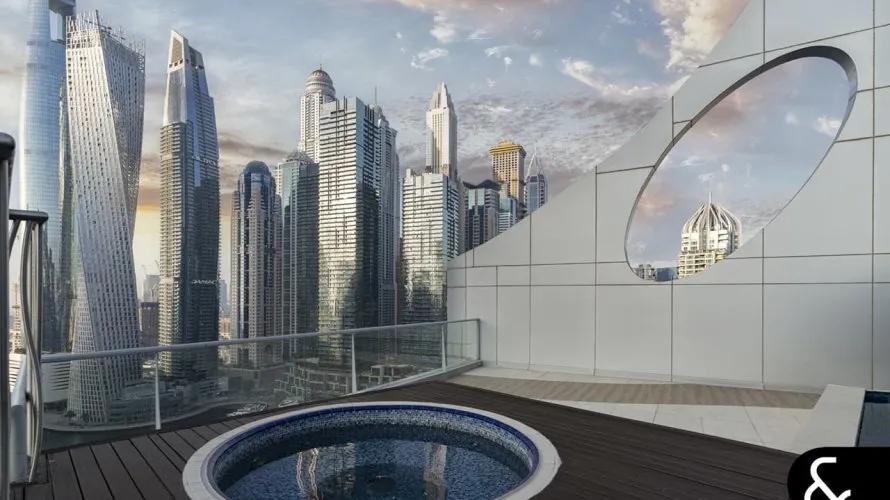 Penthouse de 4 chambres à Dubai Marina, UAE No. 2291 № 14