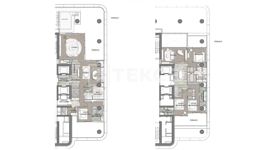 Appartement de 2 chambres à Business Bay, UAE No. 2175 № 25