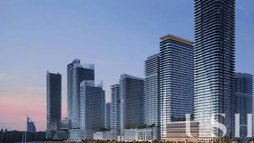 Penthouse de 4 chambres à EMAAR Beachfront, UAE No. 764 № 3