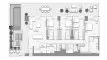 4 chambres Appartement plan d'étage «4BR», Fairmont Residences Solara Tower Dubai