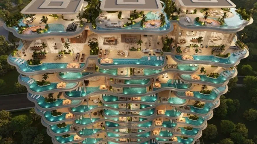 Penthouse de 3 chambres à Dubai, UAE No. 2068