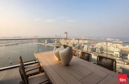 Penthouse de 4 chambres à Dubai Harbour, UAE No. 1918